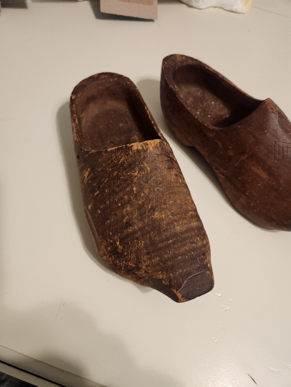 Vintage Wooden Shoes - Picture 2 of 6
